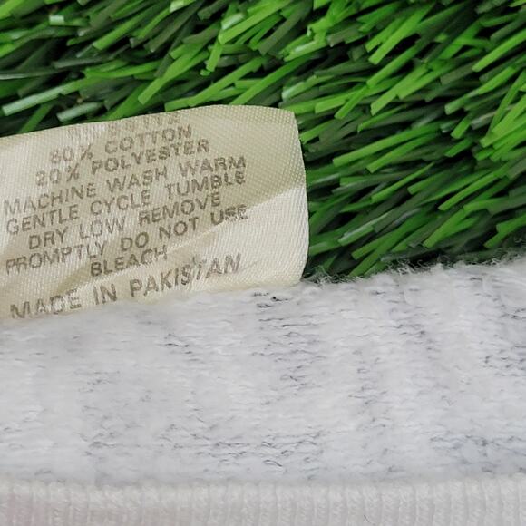 Vintage Geometric AOP Sweatshirt Womens XL 22x23 Boxy - Picture 7 of 11